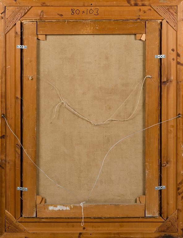 Ludvig Richarde, Ships in a Stormy Sea.