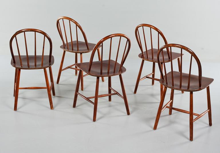 STOLAR, 5 st, "Fanett" Edsbyverken, 1950/60-tal.