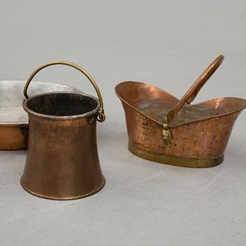 PARTI KOPPAR, 4 delar, 1800-/1900-tal.
