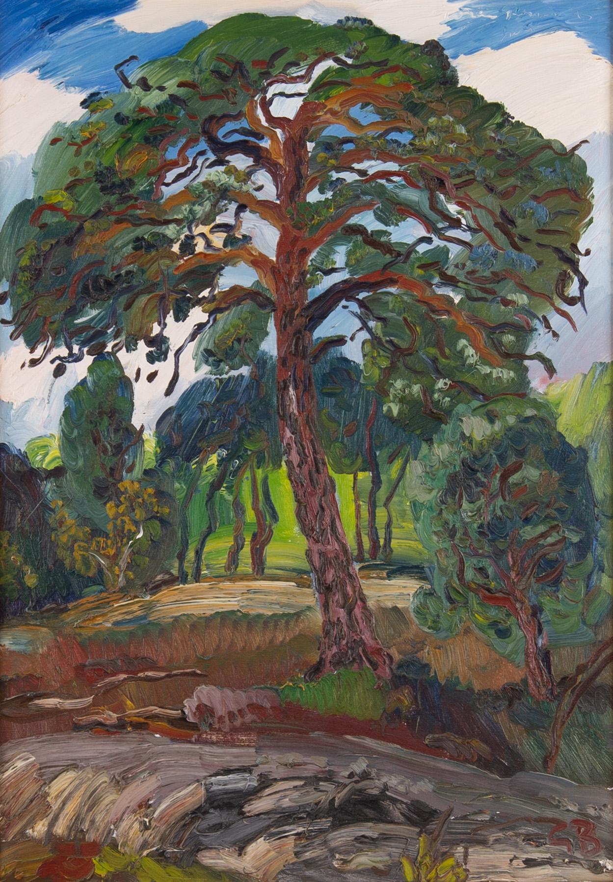 Göran Brunius,  oil on canvas, signed,