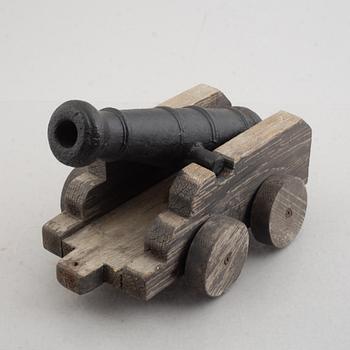 Two cannons from Hellefors, 19th century.