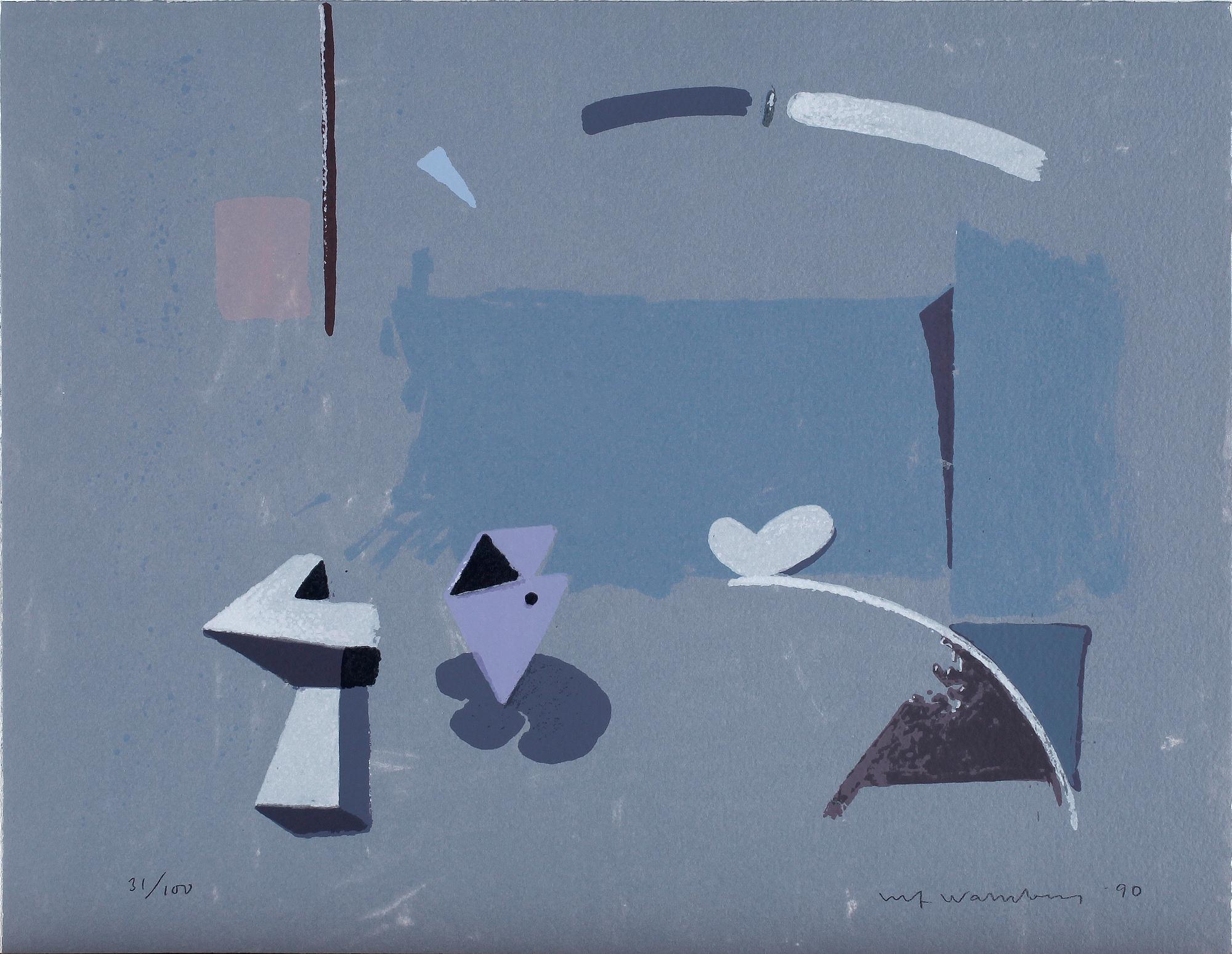 GRAFISK MAPP. Serigrafier, 12 st. Numr 31/100.