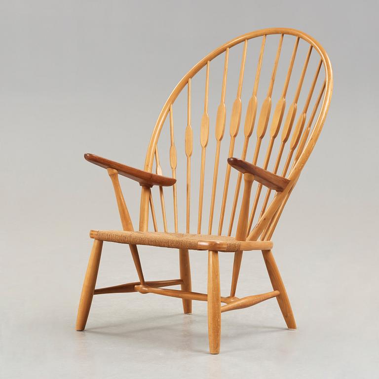 Hans J. Wegner, A Hans J Wegner 'Peacock Chair',executed by  Johannes Hansen, Denmark 1950's.