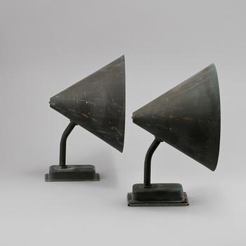 YTTERBELYSNING, 2 st, "Tratten", Hans Agne Jakobsson, Markaryd. 1900-talets andra hälft.