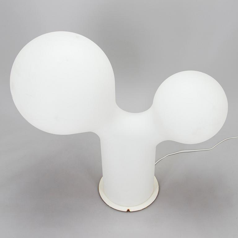 Eero Aarnio, lattiavalaisin, "Tupla kupla", ulkokäyttöön, Melaja Oy.