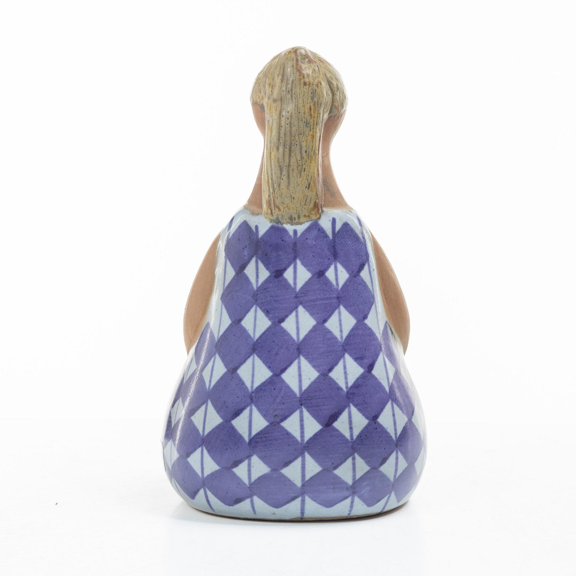 Lisa Larson, Figurine, “Amalia”, from “The ABC Girls”, Gustavsberg.