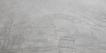 JOSEF FRANK & NILS FOUGSTEDT, soffbord, Firma Svenskt Tenn, Stockholm 1960.