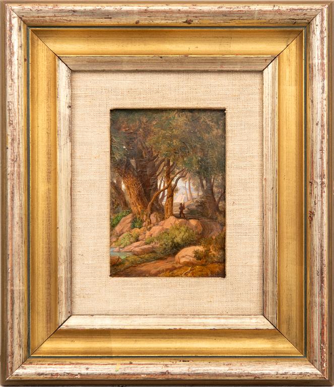 Ludwig Richter, oil on canvas laid on panel.