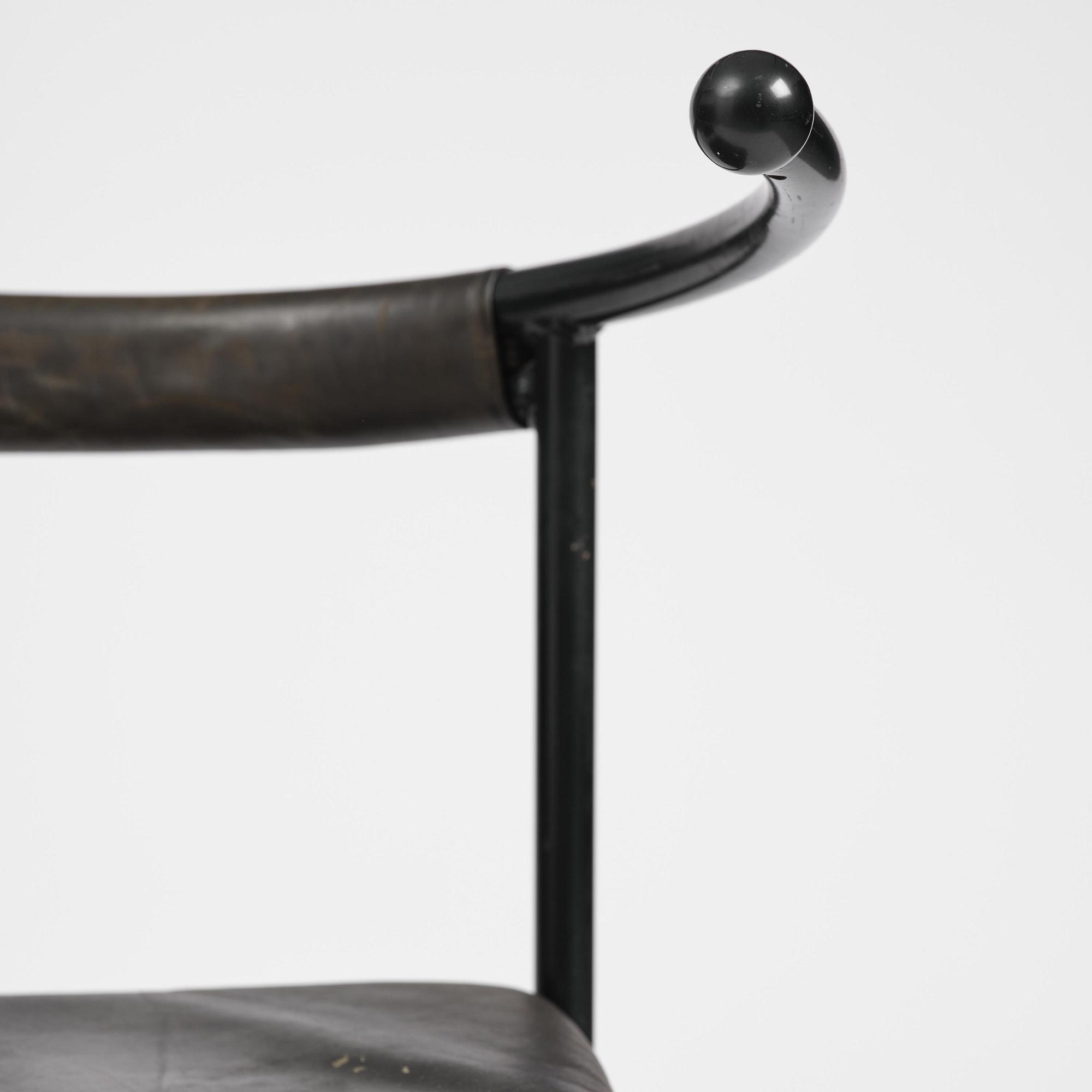 Jonas Bohlin, a set of four "Point" chairs, Källemo, Värnamo, post 1985.