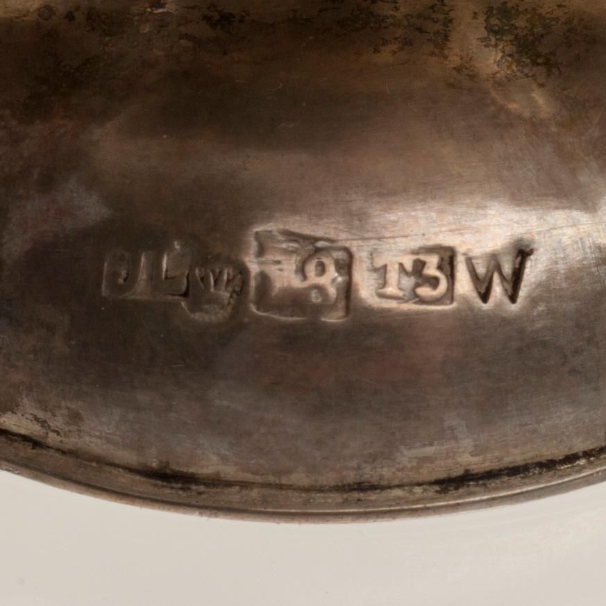 PARTI SILVER, 6 delar. 1816 - ca 1900. Vikt 674 g.