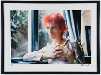 Mick Rock, "Bowie, Haddon Hall Reflection, 1972".