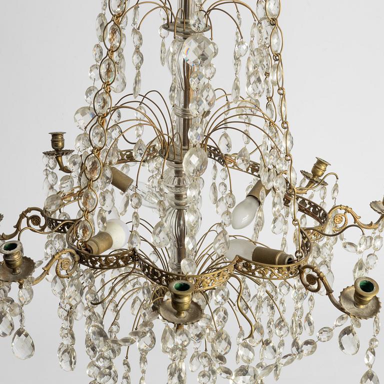 Chandelier, second half of the 19th century.