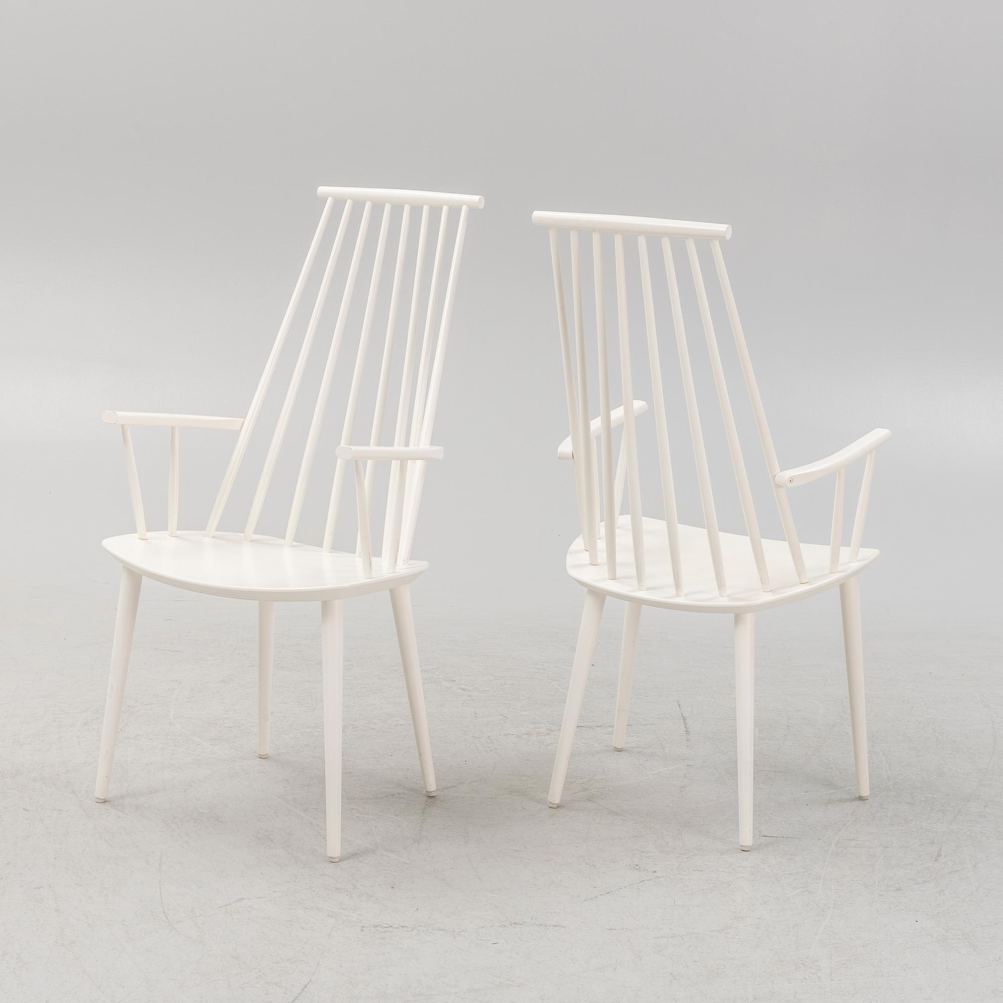 Poul M. Volther, eight armchairs 'J110', HAY, Denmark.
