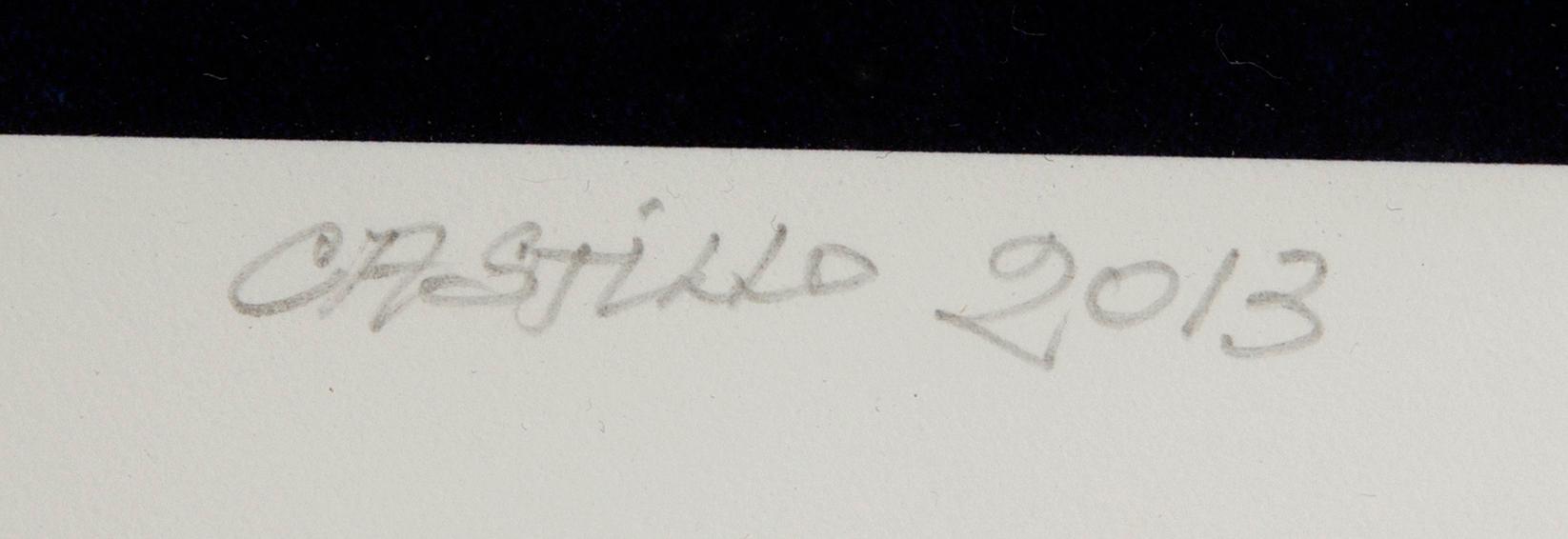 Jorge Castillo, pigment ink print signerad och numrerad 3/10.