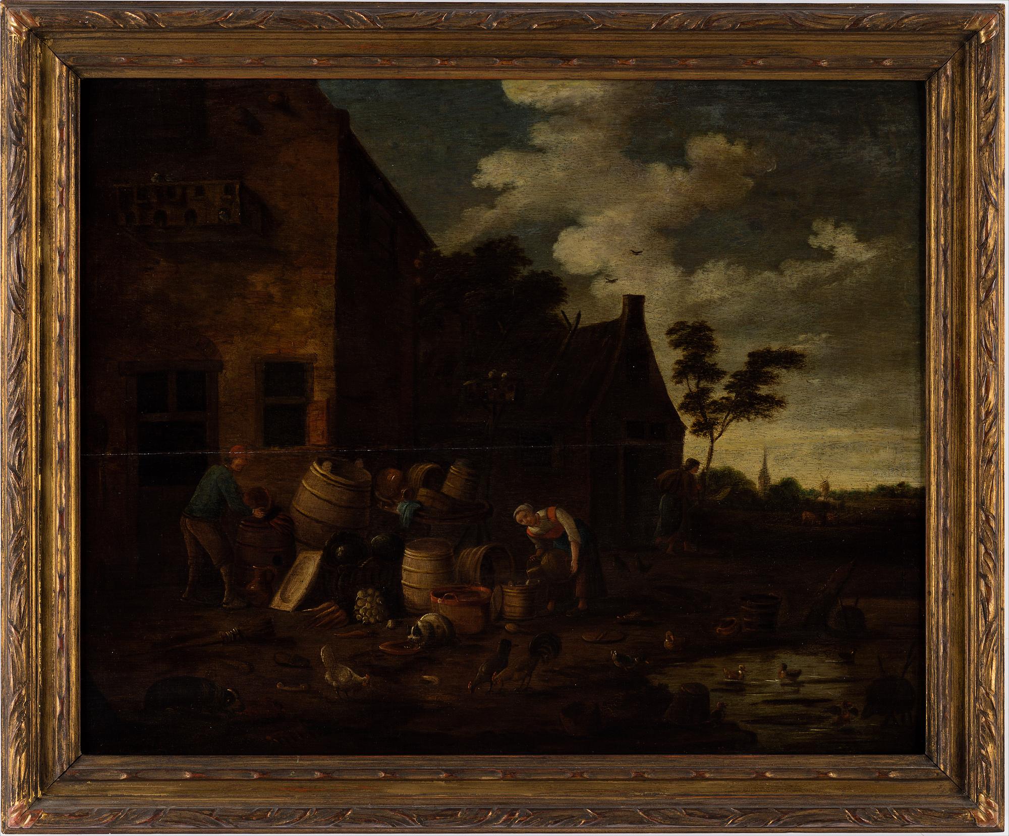 HENDRIK MAERTENSZ. SORGH, in the manner of, oil on panel.