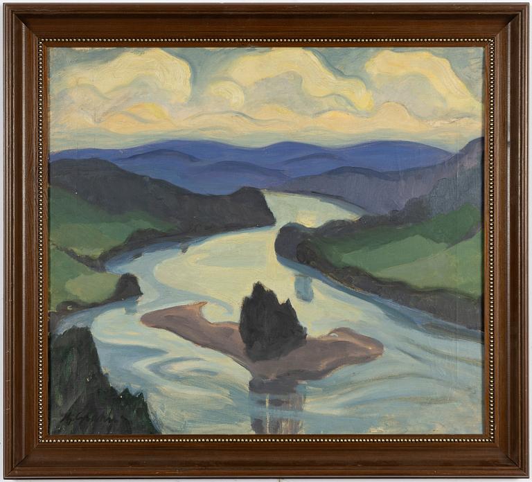 Hjalmar Grahn, Flodlandskap.