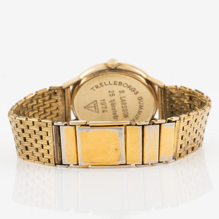 Omega, Genève, wristwatch, 33 mm.