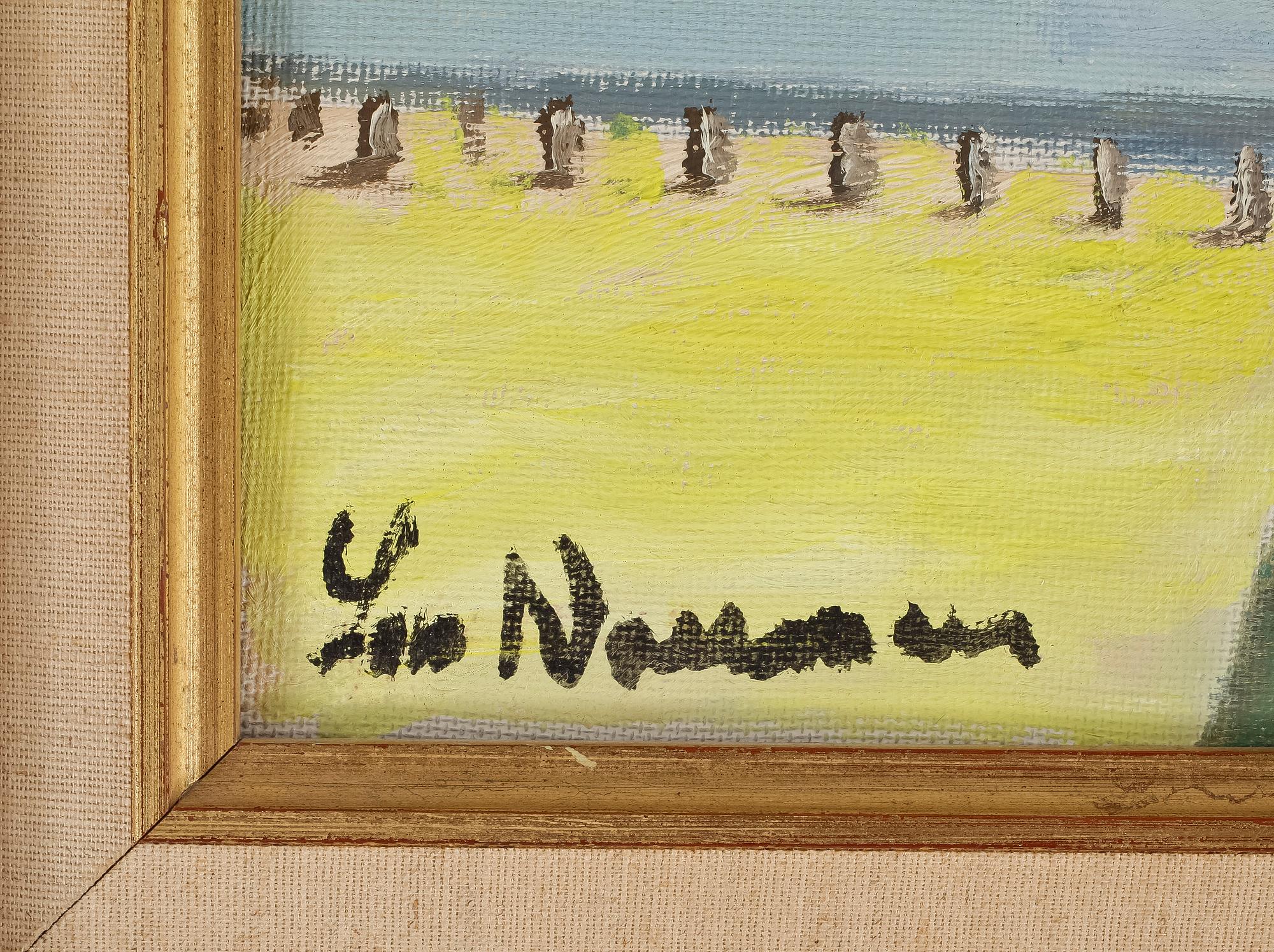 LARS NORRMAN, olja på duk, signerad.