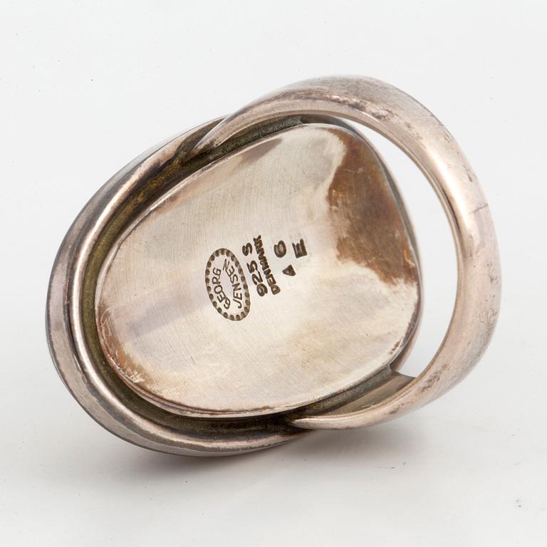 A Georg Jensen ring in silver.