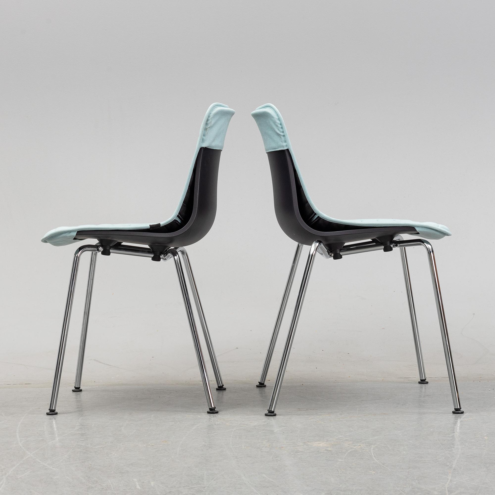 Jasper Morrison, a pair of 'HAL' chairs, Vitra.