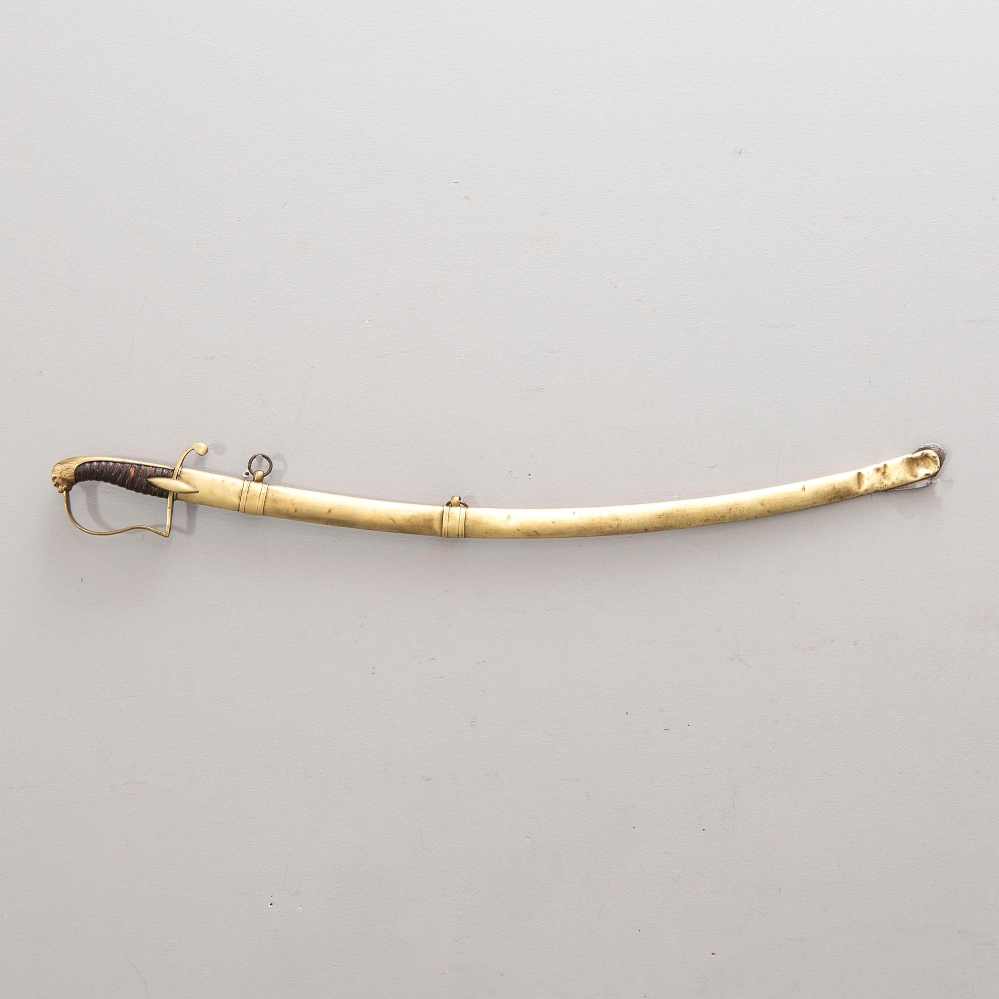 A French Husar officer sword around 1800-1810.