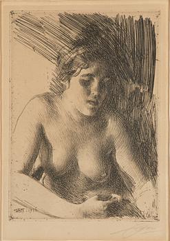 Anders Zorn, "Byst".