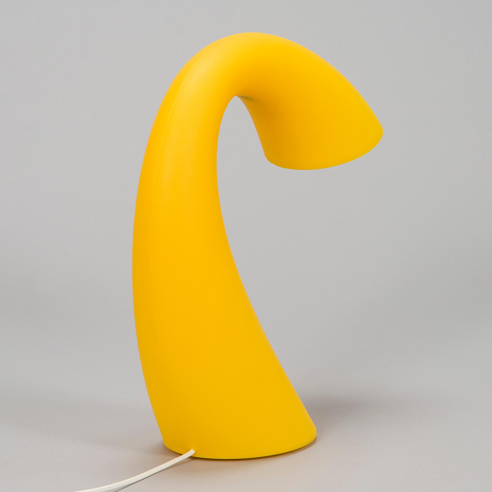 Eero Aarnio, A table lamp 'Swan' for Melaja Oy, 2007.