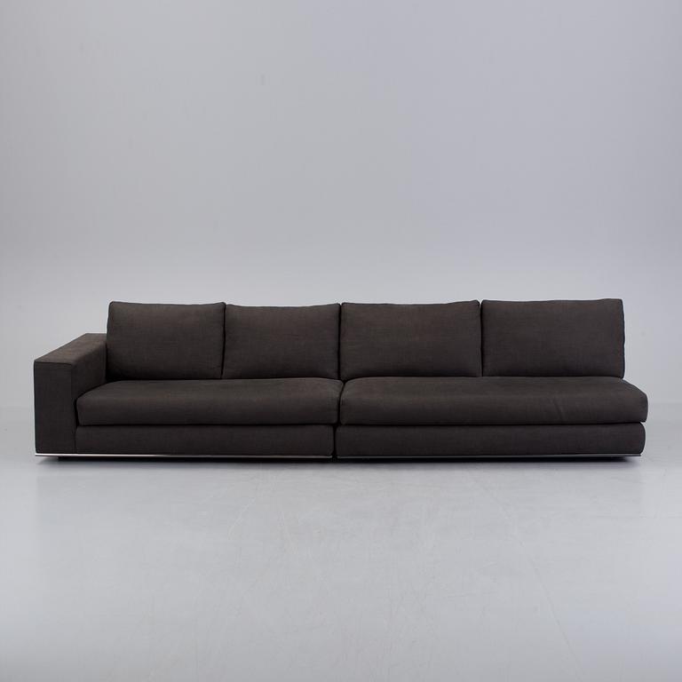 a "Hamilton" sofa by Rodolfo Dordoni for Minotti.