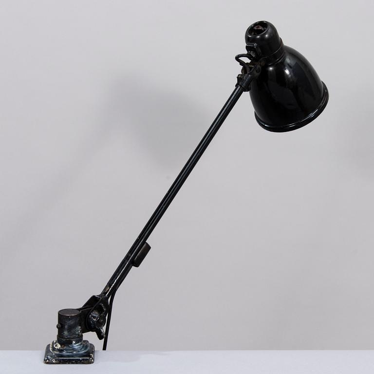 A 1930's German Industrial Table Lamp for Fabrilux.
