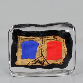 JAMES COIGNARD, skulptur, glas, signerad och numrerad 13/30.