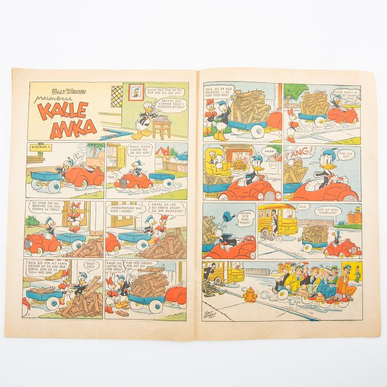 Comic book "Donald Duck" no. 8 1949.