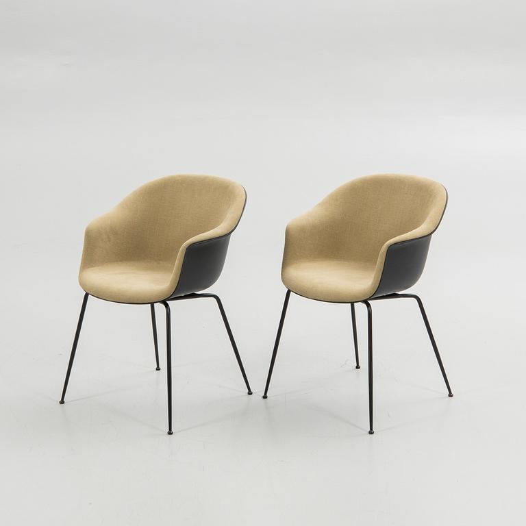 GamFratesi, Chairs, a pair, "Bat Chair", Gubi, Denmark.