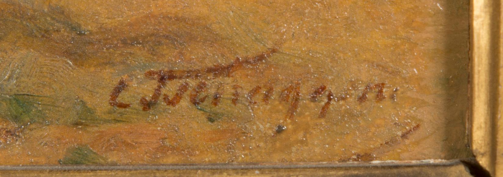 Charles Philogene Tschaggeny, White horse.