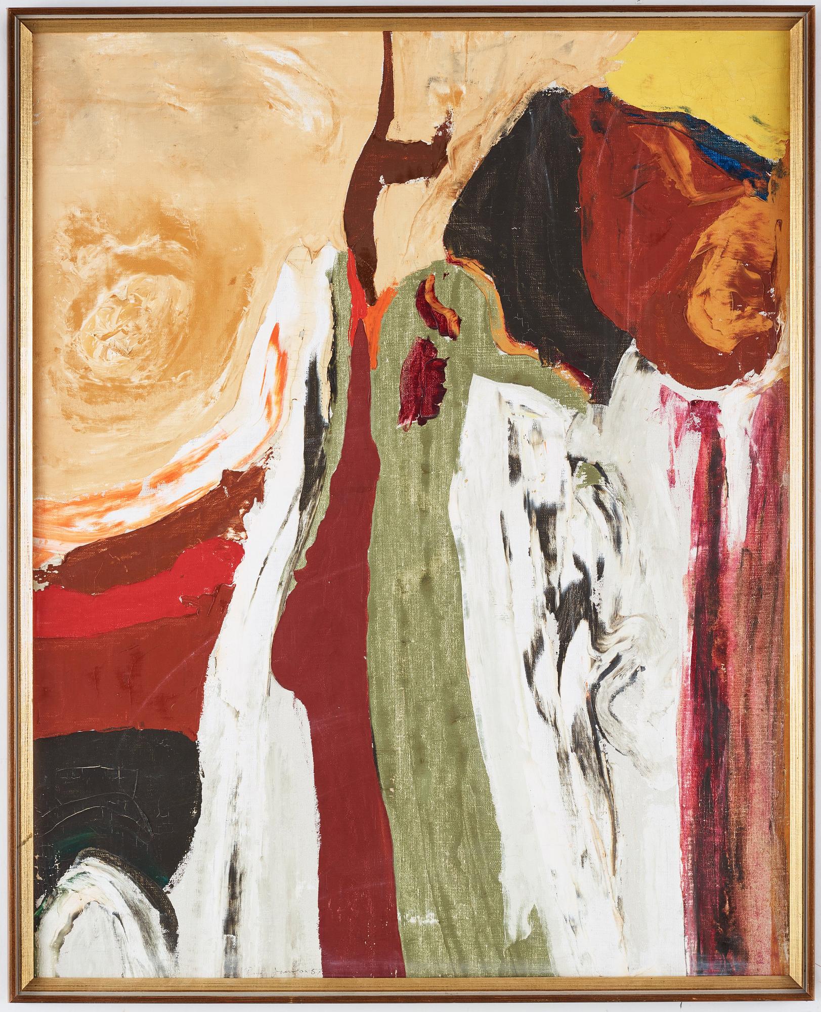 RUNE JANSSON, olja på duk, signerad och daterad -57.