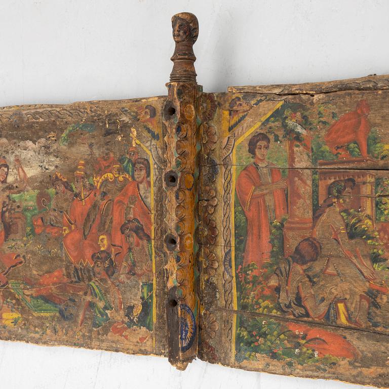 Del av vagn, troligtvis Östeuropa, 1700-tal.