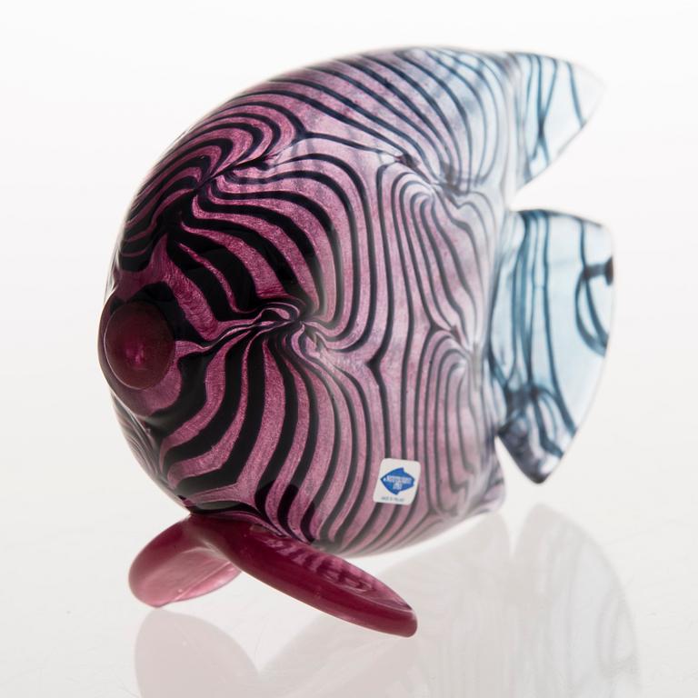 KERTTU NURMINEN,  LASIVEISTOS, signeerattu K. Nurminen Nuutajärvi.