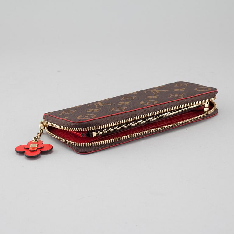 LOUIS VUITTON, a "Clémence" wallet.