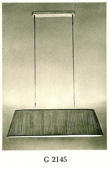 Josef Frank, a rare ceiling lamp model "G 2145", Firma Svenskt Tenn, 1950s.