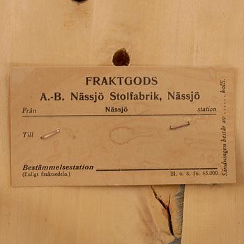 SERVERINGSVAGN, 1900-talets andra hälft.