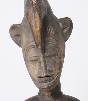 FIGUR, trä, trol Afrika, 1900-tal.