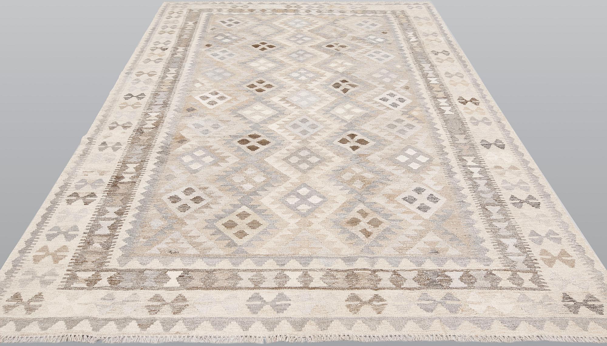 A Kilim rug, approx. 299 x 200 cm.