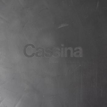 A pair of model 412 CAB chairs by Mario Bellini for Cassina.