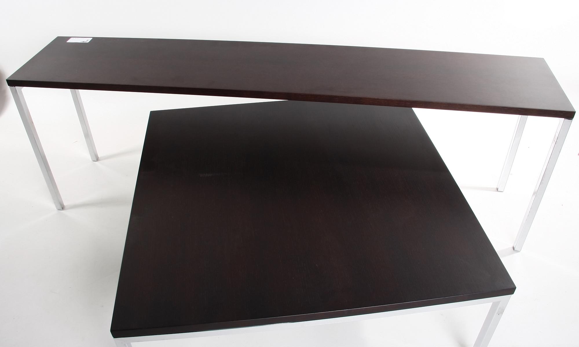 SIDEBOARD samt SOFFBORD. Design Patrizia Moroso, Italien.