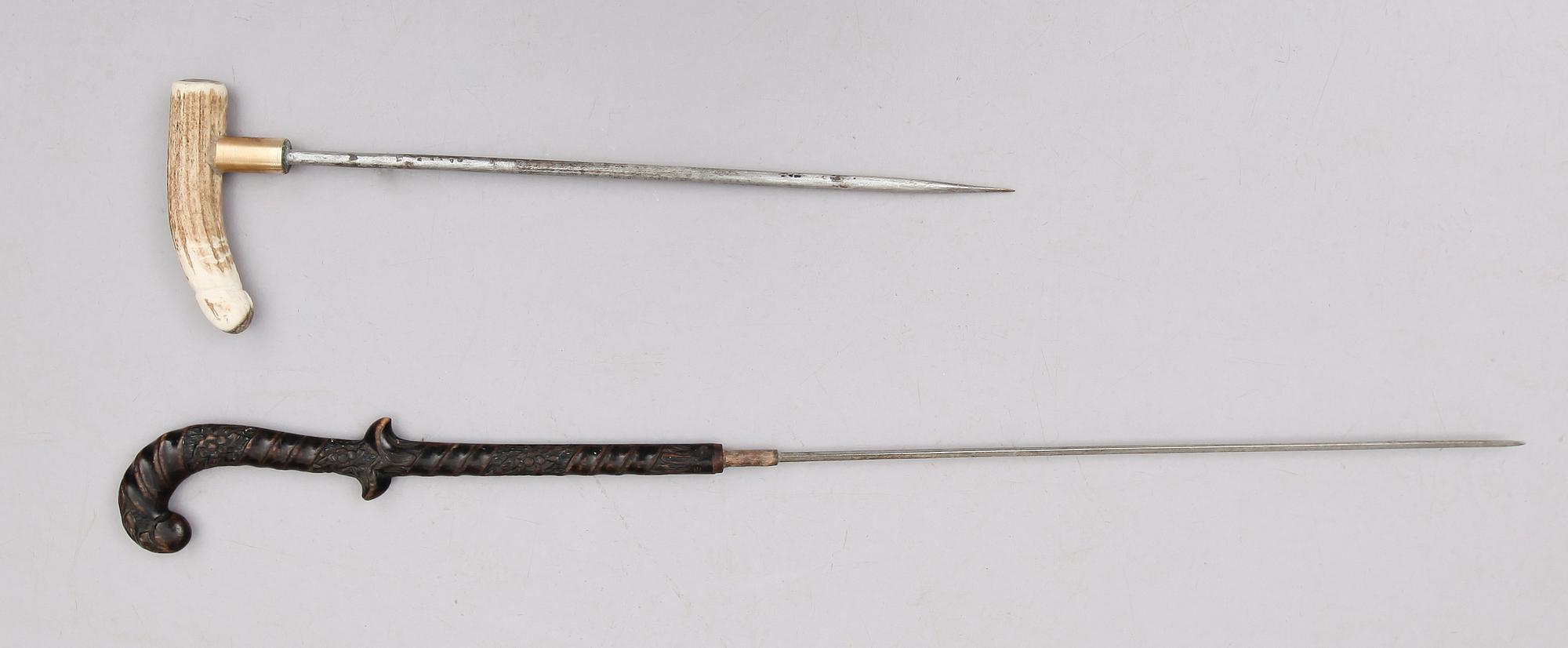 KÄPPAR, 2 st, England, 1900-tal.