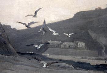 AUTEROCHE, ALFRED ÈLOI, olja på duk, sign o dat 76.