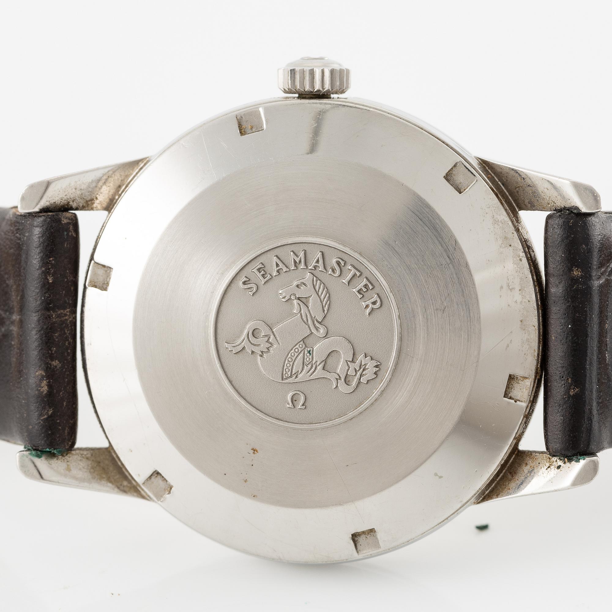 Omega, Seamaster, armbandsur, 35 mm.