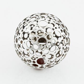 Liisa Vitali ring in sterling silver with sphere, for N Westerback,