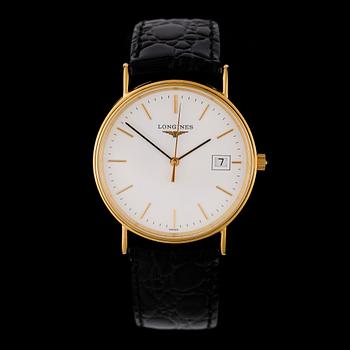 ARMBANDSUR, herr, Longines, doublé/stål, 2000-tal.