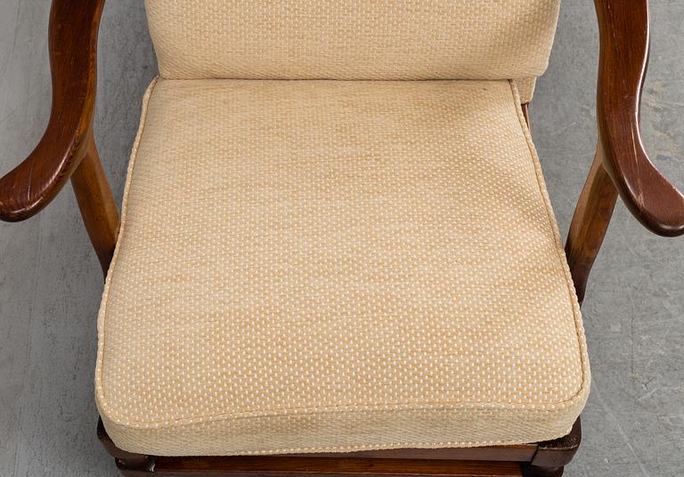 FÅTÖLJER, ett par, Swedish Modern, Göperts, 1940-tal.