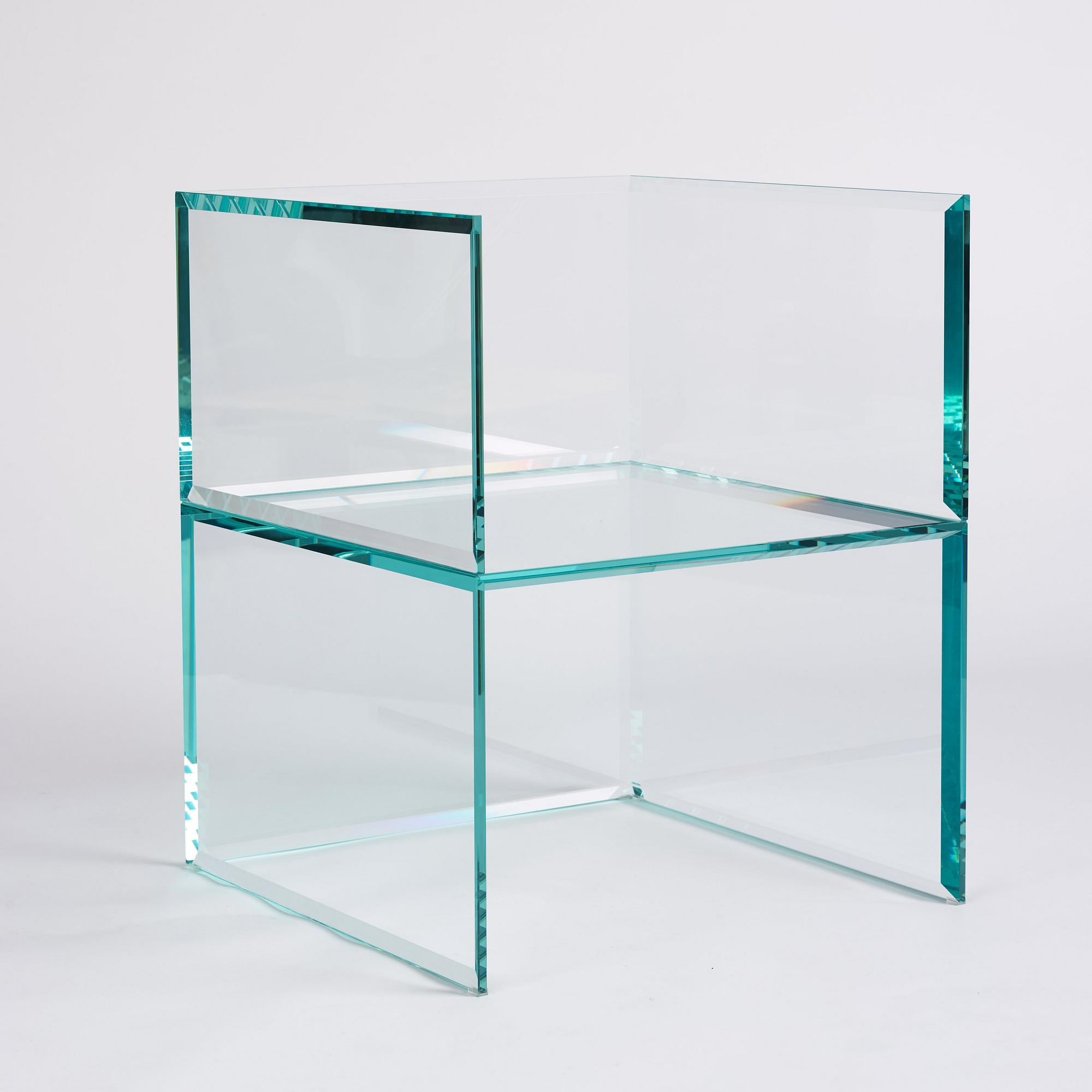Tokujin Yoshioka, fåtölj, "Prism Chair", Glas Italia, efter 2013.